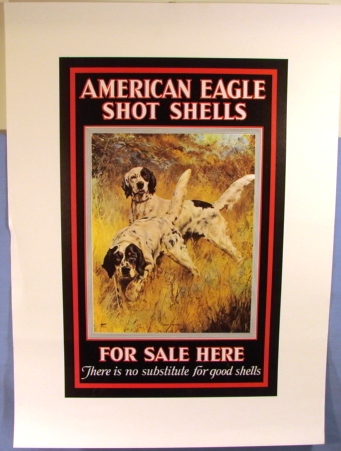 America Eagle Shot Shells Print